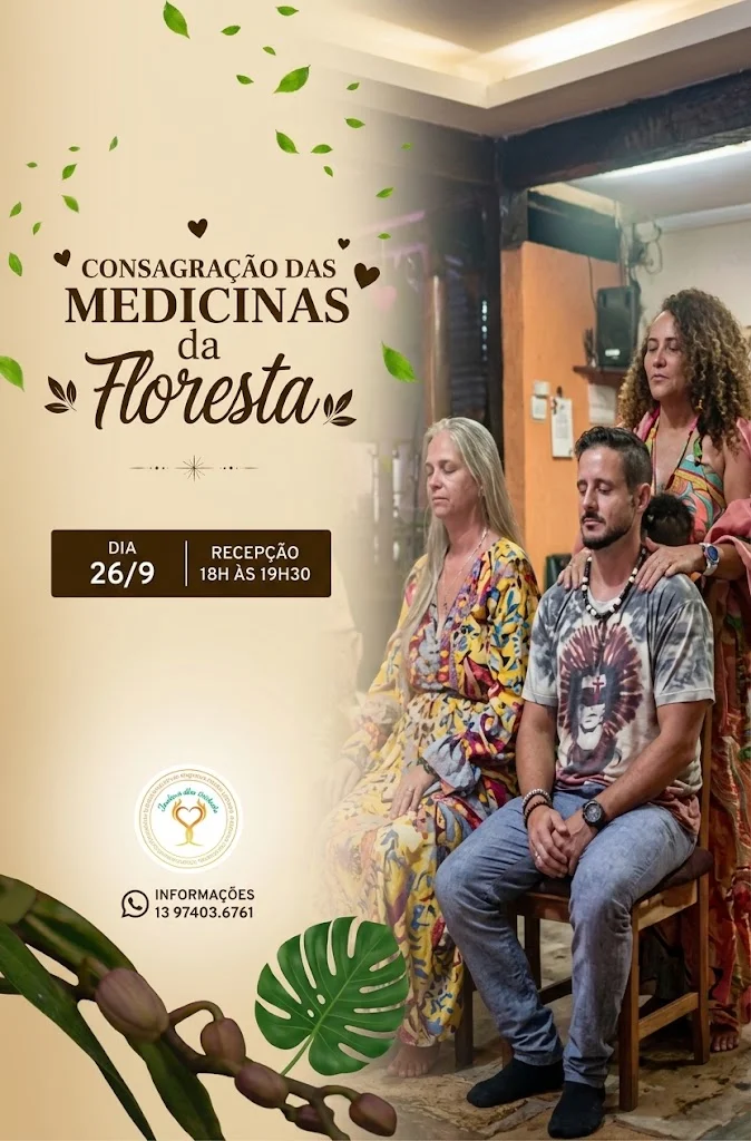 Cronograma de atividades no espaço Jardim das Vertentes