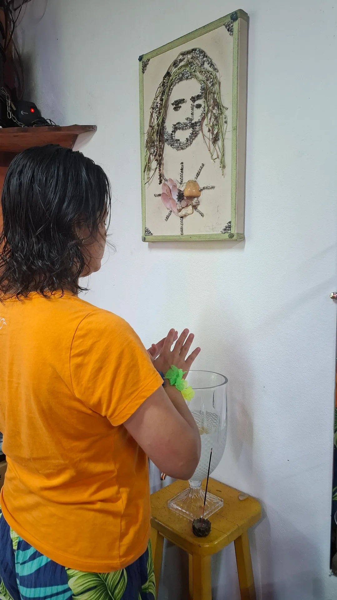 Sessão de terapia integrativa Reiki no Jardim das Vertentes